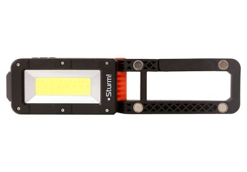 Фонарь-прожектор 300лм, аккумуляторный, COB+XPE светодиоды, 4 магнита,  Sturm-Tehinstrument