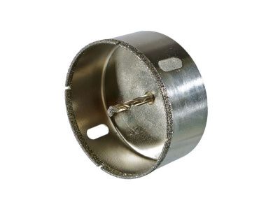 Коронка алмазная по керамограниту 90 х 70 мм,3гр. Хв., с центрир. Cверл.  Sturm-Tehinstrument