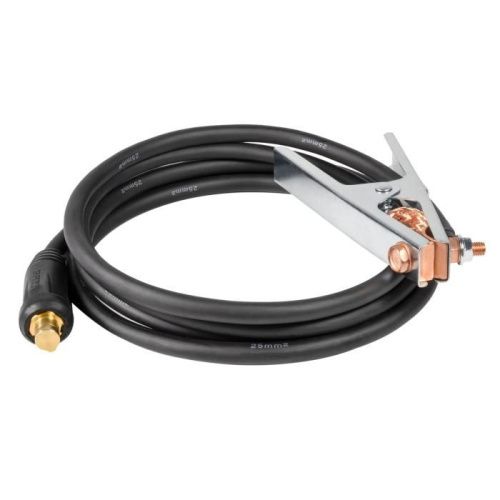 Зажим на массу 300А с кабелем КГ 1/25 медь 3м (Track 35-50 MMQ), Aurora-Tehinstrument