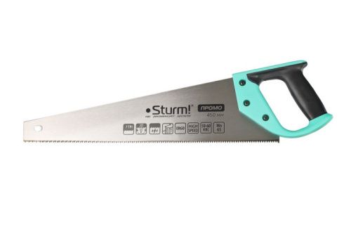 Ножовка по дереву, 450мм, 7TPI, 2D зуб,  Sturm-Tehinstrument