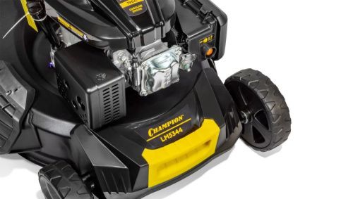 Газонокосилка CHAMPION LM5344 (PRO 4,4кВт привод 525мм 65л 25-75мм 1рычаг/6, 38кг 4в1)-Tehinstrument