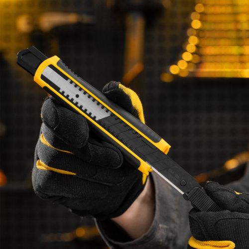 Лезвия, 18 мм, сталь SK4 - 0,5 мм, супер острые, 5 штук Denzel-Tehinstrument