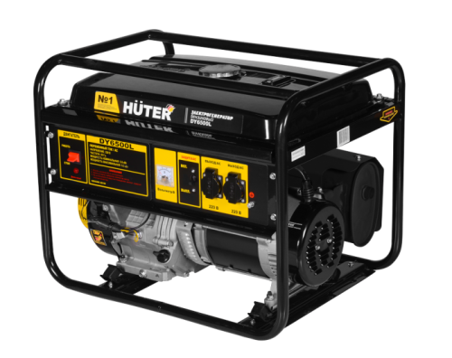 Портативный бензогенератор HUTER DY6500L-Tehinstrument