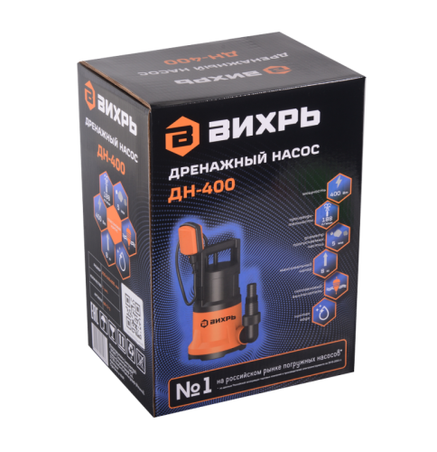 Дренажный насос Вихрь ДН-400-Tehinstrument