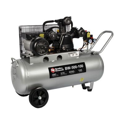 Компрессор поршневой масляный QUATTRO ELEMENTI BW-500-100-Tehinstrument