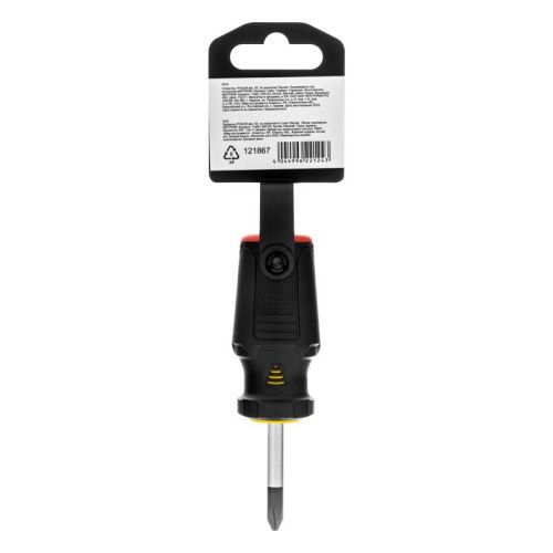 Отвертка, PH2х38 мм, S2, 3к рукоятка Denzel-Tehinstrument