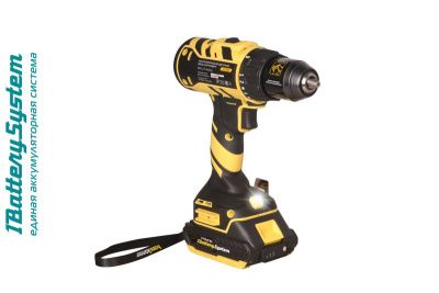 Аккумуляторный шуруповерт Hanskonner HCD1865 1BatterySystem-Tehinstrument