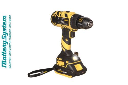Аккумуляторный шуруповерт Hanskonner HCD1865 1BatterySystem-Tehinstrument