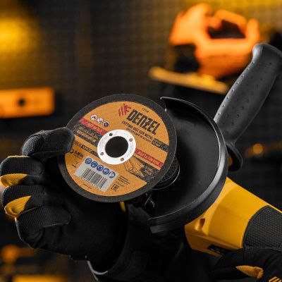 Круг отрезной по металлу, 115 х 1.6 х 22.2 мм Denzel-Tehinstrument