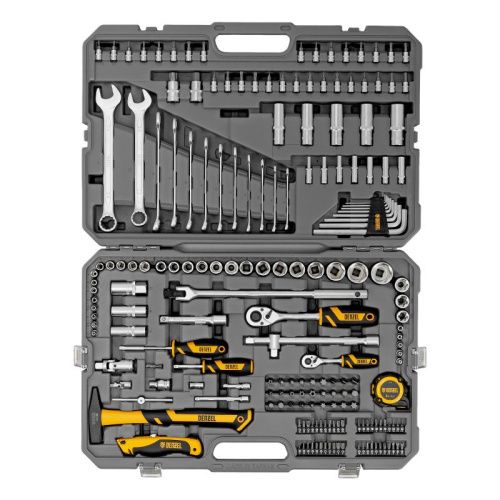 Набор инструментов 194 предмета Denzel, пластиковый кейс-Tehinstrument