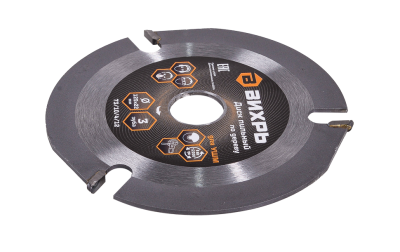 Диск пильный по дереву для УШМ Вихрь 125х22 мм, 3 зуба + кольцо 20/22-Tehinstrument