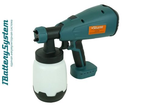 Аккумуляторный краскопульт  Sturm CSG1801 1BatterySystem-Tehinstrument