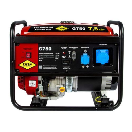 Генератор бензиновый DDE G750-Tehinstrument