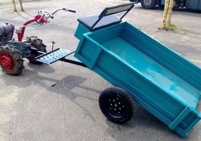 Самосвальный прицеп для мотоблока ТМ-360-Tehinstrument