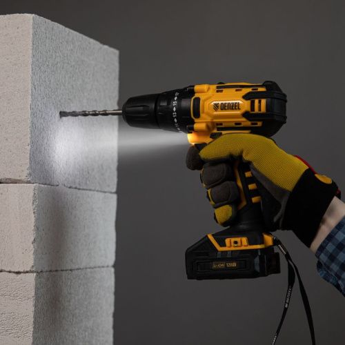 Дрель-шуруповерт аккумуляторная Denzel CDL-12-01CB-Tehinstrument