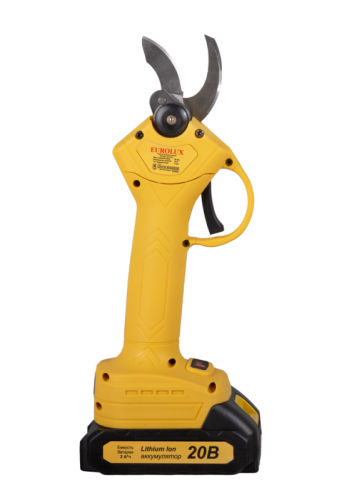 Аккумуляторный секатор Eurolux CP-20Li-2K EA+ (в комплекте с 2 АКБ и ЗУ)-Tehinstrument