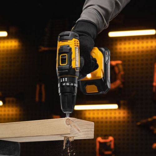 Дрель-шуруповерт аккумуляторная ударная Denzel CID-18-02BM-Tehinstrument