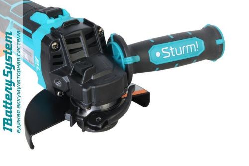 Аккумуляторные УШМ  Sturm CAG1812E 1BatterySystem-Tehinstrument