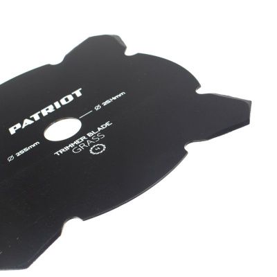 Нож Patriot TBM-4 для триммера (255х25.4 мм, 4 зубца)-Tehinstrument
