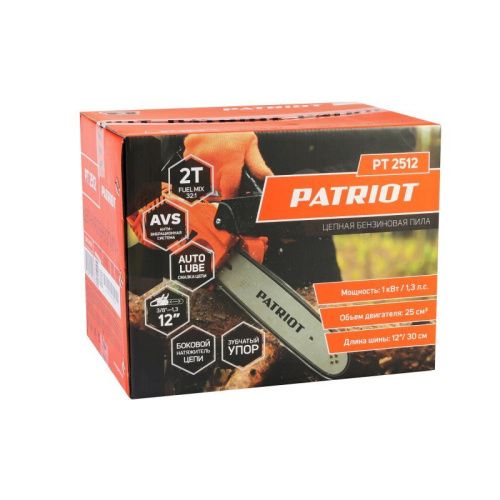 Пила цепная бензиновая Patriot PT 2512-Tehinstrument