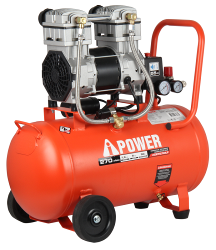 Компрессор поршневой безмасляный AC270/50LF, A-iPower-Tehinstrument