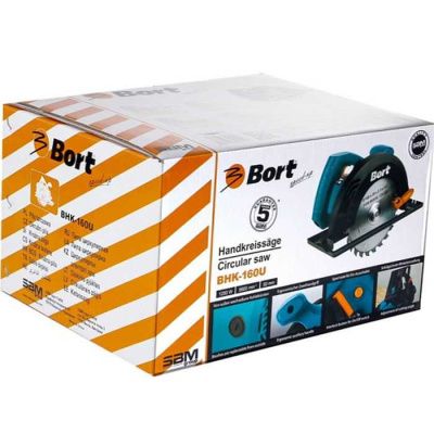 Циркулярная пила Bort BHK-160U (циркулярка Борт 160у), 93727215-Tehinstrument