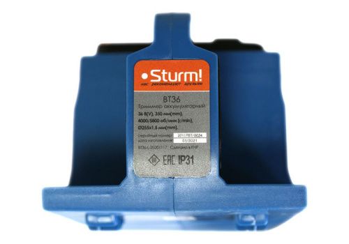 Триммер аккумуляторный  Sturm BT36 1BatterySystem-Tehinstrument