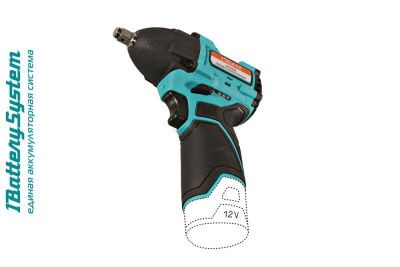 Аккумуляторный Гайковерт  Sturm CW1212BL 1BatterySystem12V-Tehinstrument