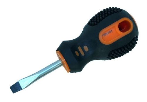 Отвертка плоский шлиц SL5х38мм, CrV, магнитный наконечник  Sturm-Tehinstrument