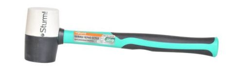Киянка 225 г черно-белая, фибергласовая рукоятка  Sturm-Tehinstrument
