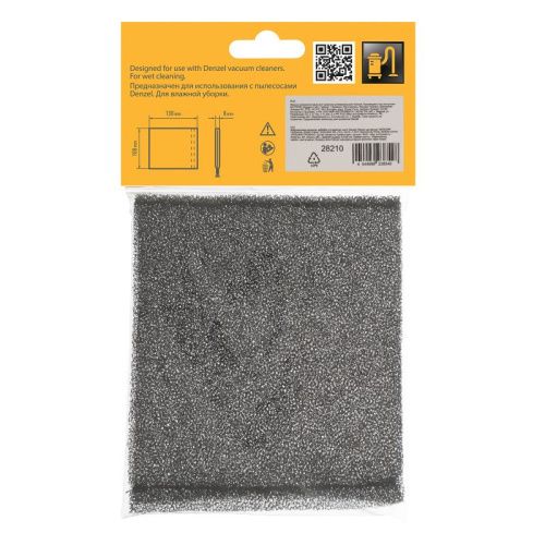 Фильтр полиуретановый для пылесоса универсальный// Denzel-Tehinstrument