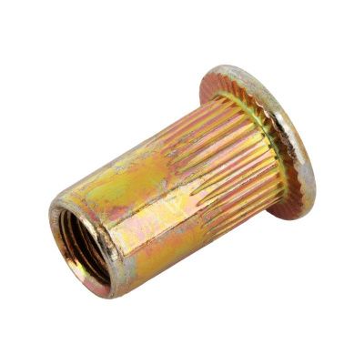 Заклепки резьбовые, стальные, оцинкованные, М5, пластиковый кейс, 100 шт. Denzel-Tehinstrument