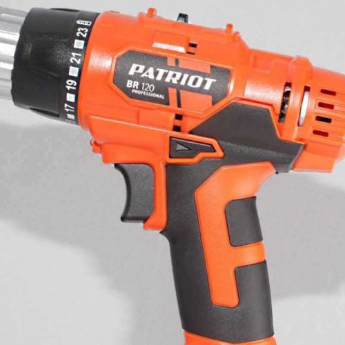 Аккумуляторная дрель-шуруповерт Patriot BR 120 (аккумуляторный шуруповерт Патриот 120), 180301400-Tehinstrument