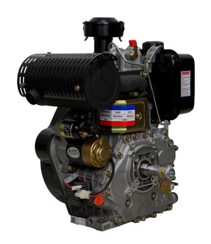 Двигатель Lifan Diesel 192FD, вал ?25мм, катушка 6 Ампер-Tehinstrument