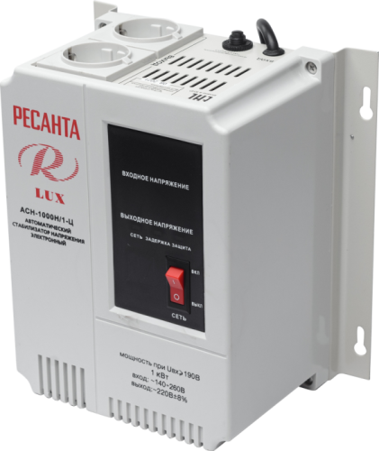 Стабилизатор напряжения серии LUX РЕСАНТА АСН-1000Н/1-Ц-Tehinstrument