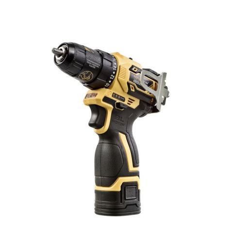 HCD1645BLC Дрель аккумуляторная б/щ Hanskonner, 14,4В, 45Нм, 2х2.0Ач, патрон 10мм, сумка-кейс-Tehinstrument