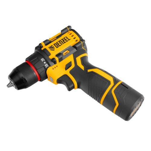 Дрель-шуруповерт аккумуляторная бесщет. CDH-BL-12, Li-Ion, 12 В Denzel-Tehinstrument