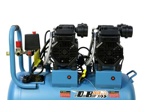 AC93450OL Компрессор воздуш.безмасл. Sturm 2х1500Вт,480л/мин,ресивер 50л,,бесшумный-Tehinstrument