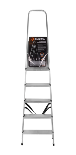 Стремянка алюминиевая ВИХРЬ СА 1х6-Tehinstrument