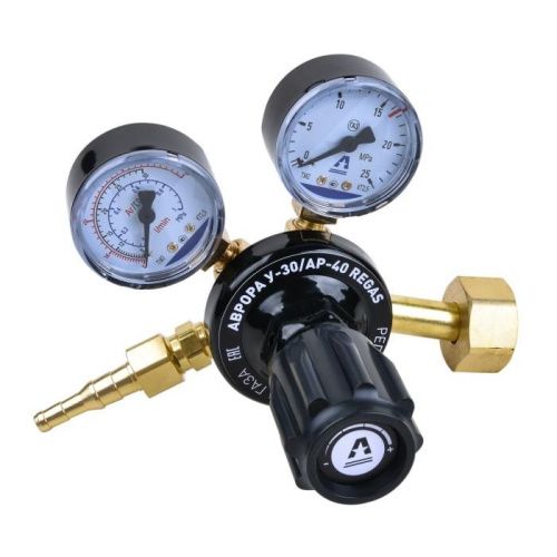 Регулятор расхода газа АВРОРА У-30/АР-40 REGAS Латунь-Tehinstrument