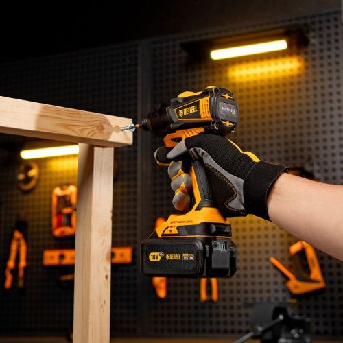 Винтоверт ударный аккумуляторный бесщет Denzel CID-IB-200-Tehinstrument