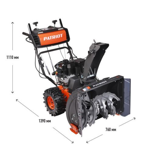 Снегоуборщик бензиновый Patriot Сибирь 67 E-Tehinstrument