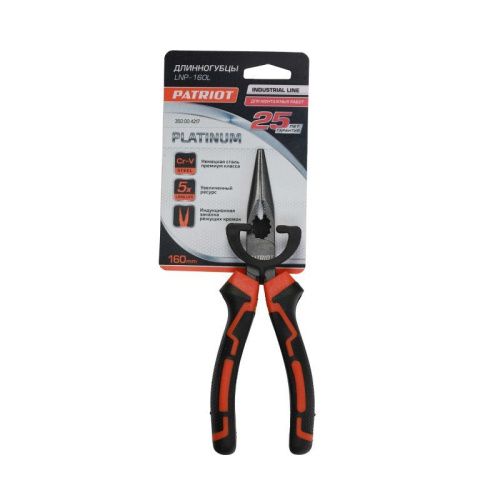 Длинногубцы Patriot LNP-160 L Platinum-Tehinstrument