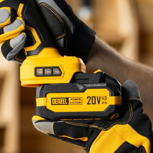 Бесщеточная аккумуляторная угловая шлифовальная машина Denzel AGH-BL-20-125, Li-Ion, 20 В-Tehinstrument