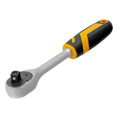 Ключ-трещотка 1/2", 90 зубьев, с быстрым сбросом, CrV Denzel-Tehinstrument