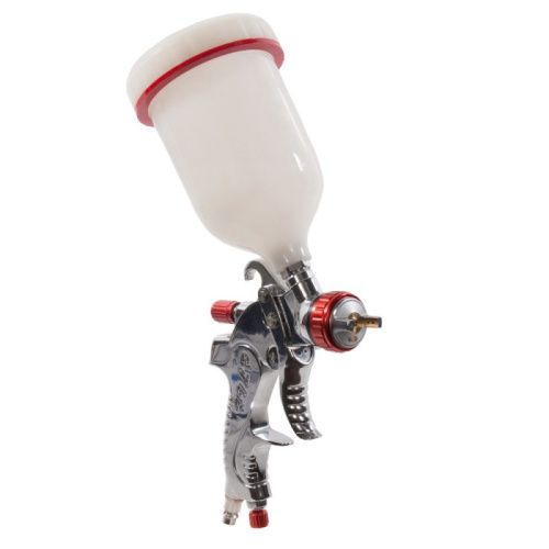 Краскопульт пневматический QUATTRO ELEMENTI с верхним бачком 600 мл, сопло 1,4 мм, HVLP, р сопло 1,4 мм, HVLP, разъем EURO, Профи-Tehinstrument