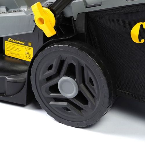Газонокосилка эл. CHAMPION EM3816 (1,6 кВт пласт.+ткань травосб. 42л ширина 380мм 30-75мм, 11,3кг)-Tehinstrument