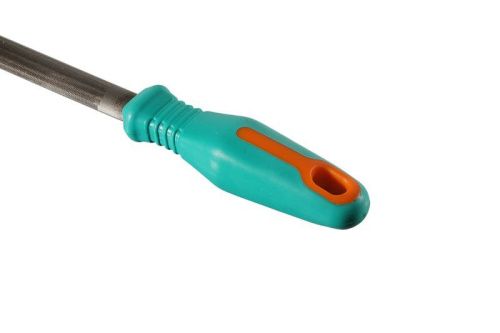 Напильник полукруглый 150 мм, двойная насечка, противоскользящая рукоятка  Sturm-Tehinstrument