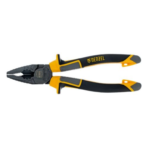 Плоскогубцы комбинированные 180 мм, трехкомпонентные рукоятки Denzel-Tehinstrument