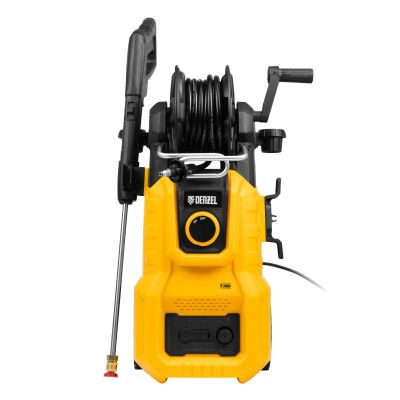 Моечная машина высокого давления R-200D, 2400 Вт, 200 бар, 420 л/ч, с барабаном// Denzel-Tehinstrument